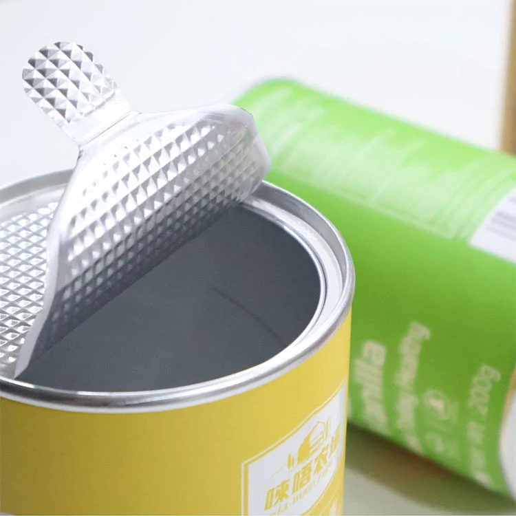 Tubo di carta resistente all'umidità con rivestimento in alluminio